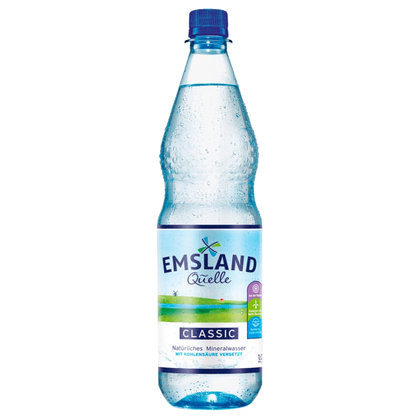 Emsland Quelle Classic Mineralwasser 1l